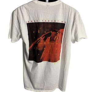 Bobby Tarantino Logic Crewneck T Shirt L White Short Sleeve Double Sided Rapper